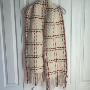Banana Republic Wool Blend Chunky Knit Woven Scarf